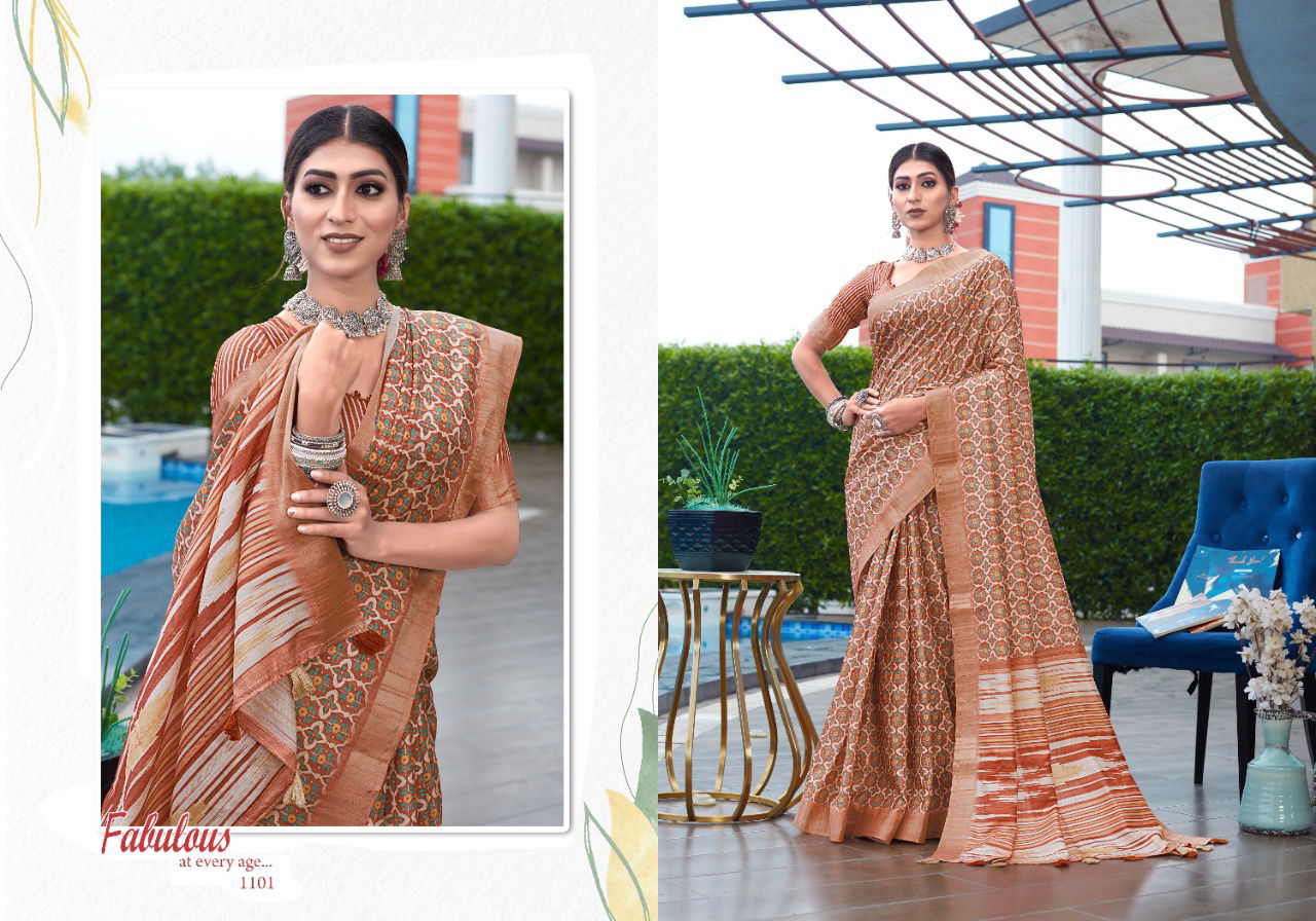 Tanishka Digital1 Festive Wear Wholesale Banarasi Silk Sarees Catalog